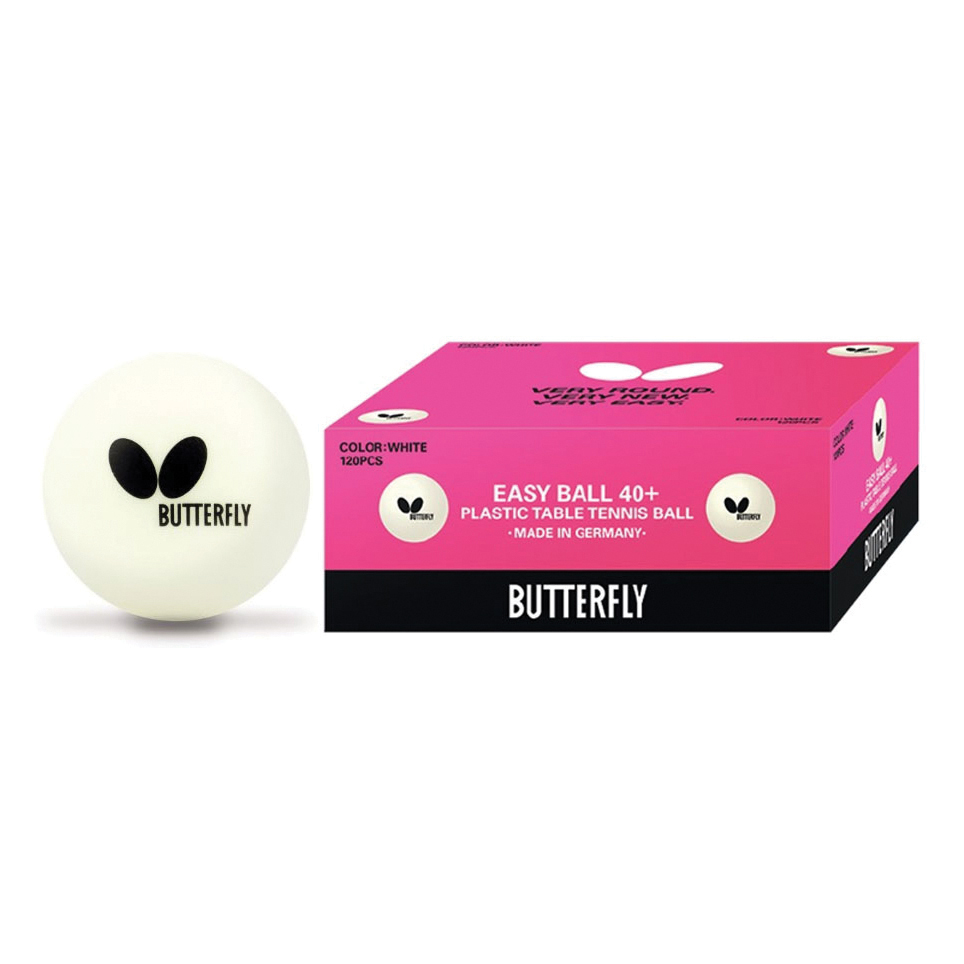 EASY BALL 40+ (120 PCS./BOX WHITE)